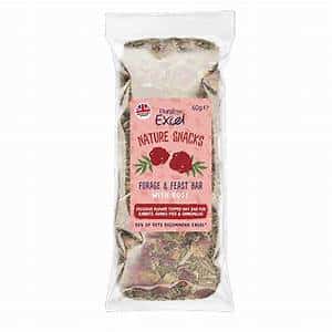 Excel Forage & Fresh Hay Bar Rose 60g